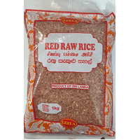 RED RAW RICE  1KG - LEELA