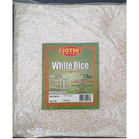 WHITE RAW RICE 1KG - JOTHI