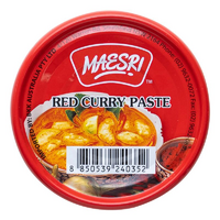 RED CURRY  PASTE  120G - MASSRI