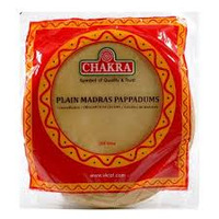 MADRAS  PAPADS 200G - CHAKRA