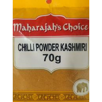 CHILLI POWDER KASHMIRI 70G - MAHARAJAH'S CHOICE