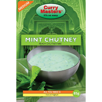 MINT CHUTNEY 85G - CURRY MASTERS