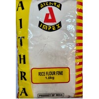 RICE FLOUR FINE WHITE 1KG - AITHRA